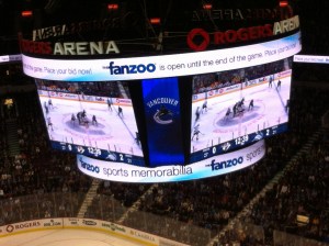 Before the announcer could even finish announcing the Nashville penalty he interrupted his own announcement with SCORES!!!!!!!!!!!!! as Edler scored the insurance goal needed in this game.